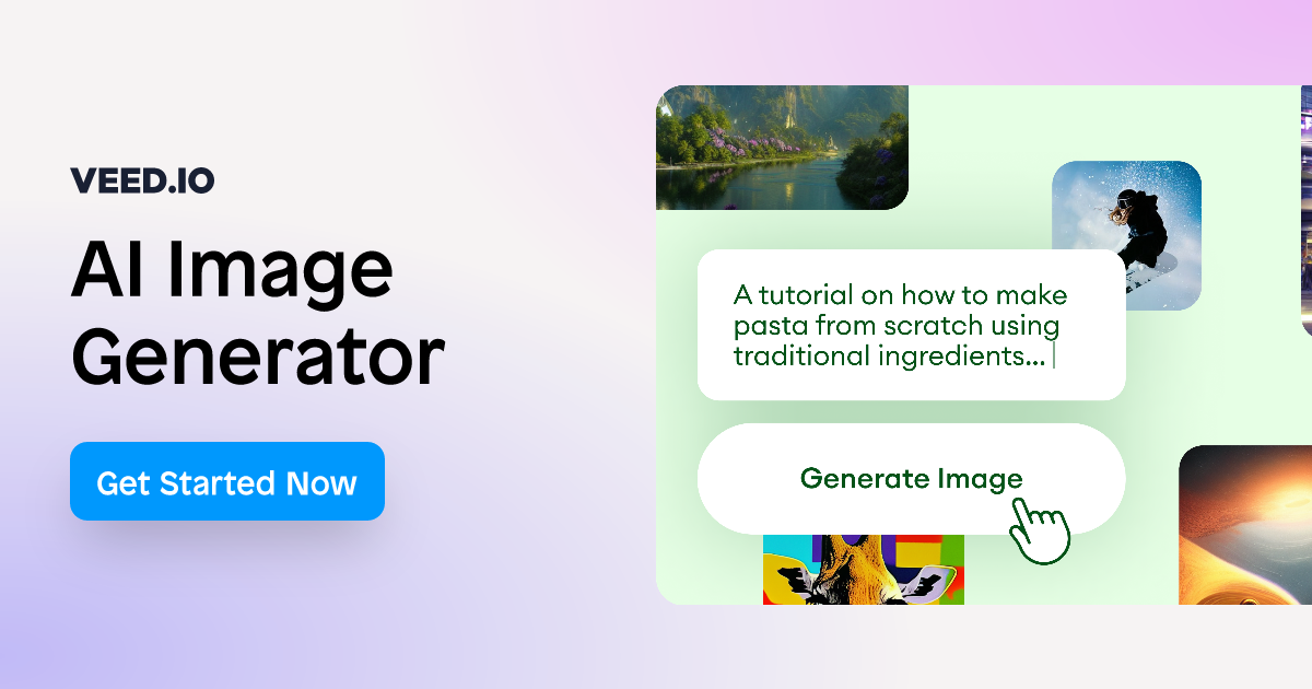 AI Image Generator - Text to Image Online App - VEED.IO