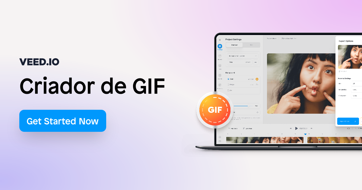 Adicione Música a um GIF Online Gratuitamente: Faça GIF's com Som